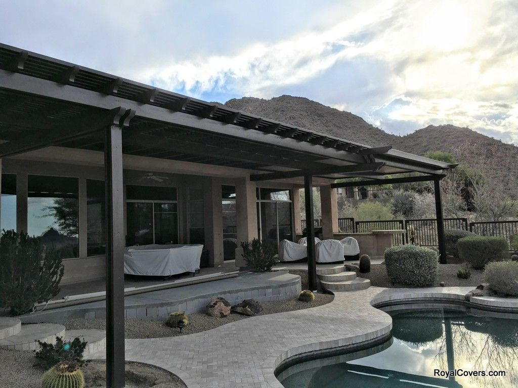 Alumawood Patio Cover In Scottsdale Az Royal Covers Of with dimensions 1024 X 768