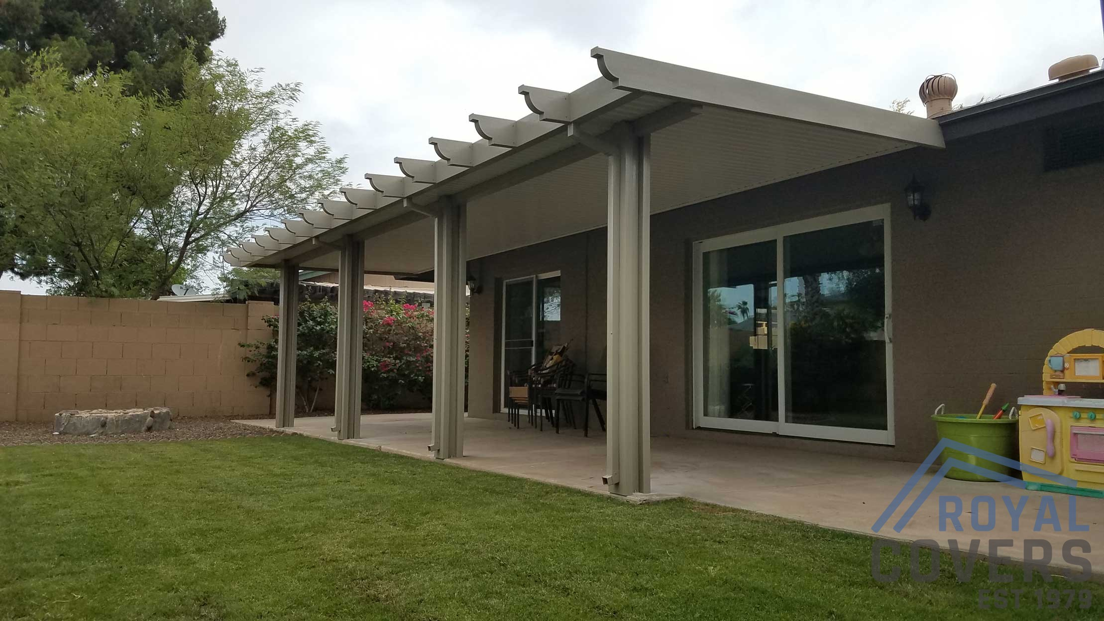 Alumawood Patio Cover Pergola Phoenix Royal Covers regarding proportions 2218 X 1248