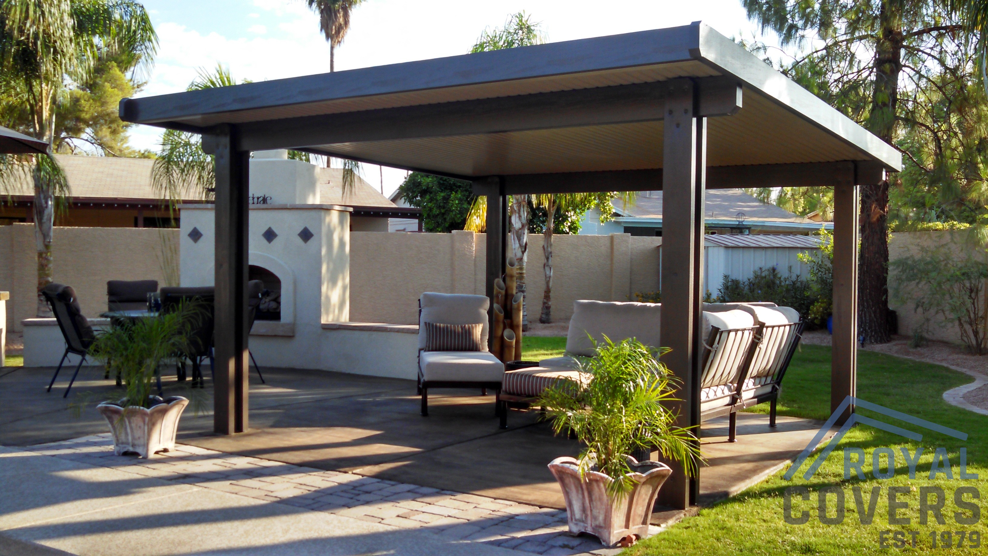Alumawood Patio Cover Pergola Phoenix Royal Covers within proportions 3264 X 1836