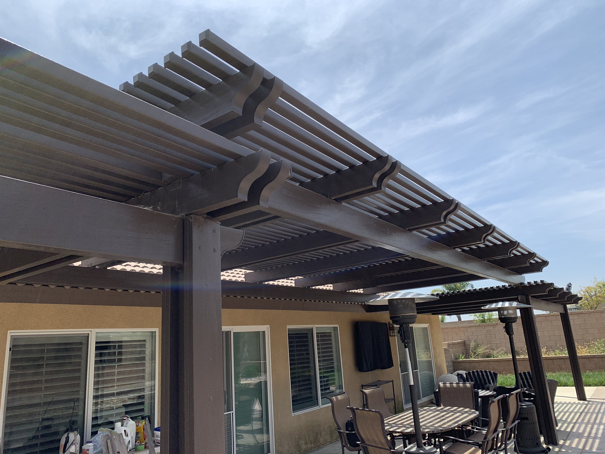 Aluminuim Patio Covers Beaumont American Wholesale Patios for size 2048 X 1536
