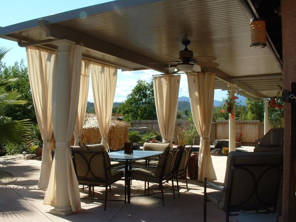 Aluminum Attached Solid Patio Cover Pergola Outdoor intended for size 1024 X 768
