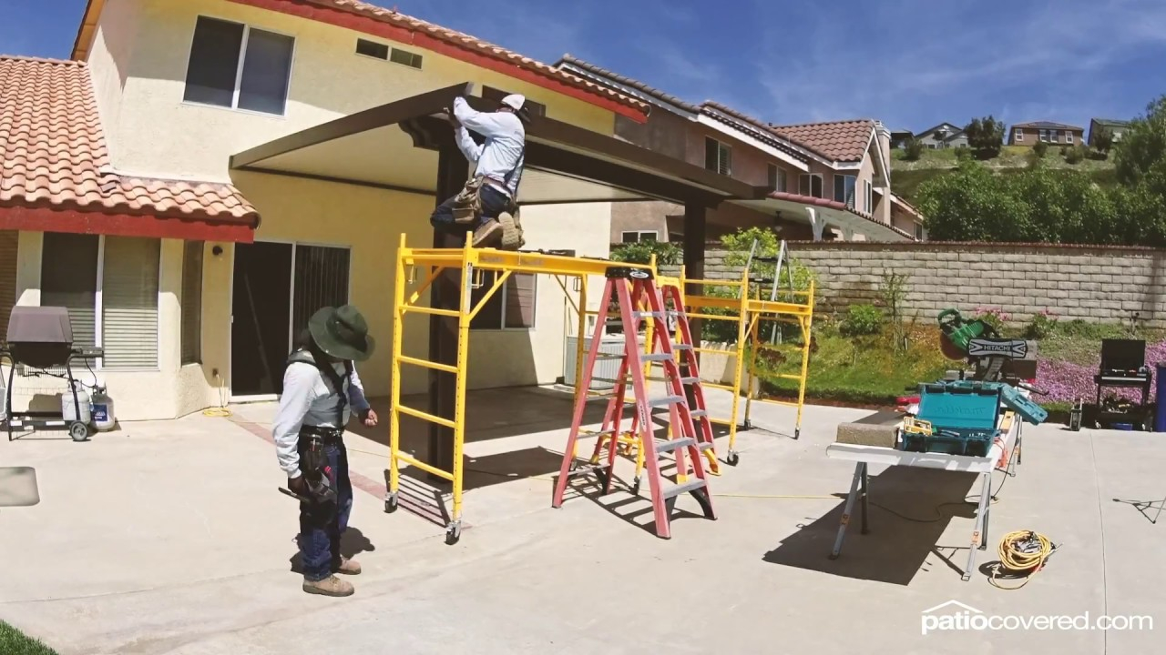 Aluminum Non Insulated Patio Cover Los Angeles Thousand Oaks regarding dimensions 1280 X 720