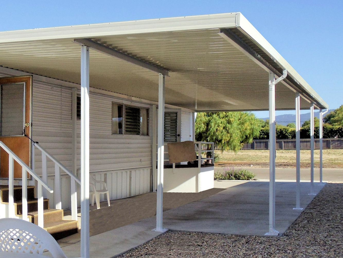 Aluminum Patio Covercarportprices Mobile Home Porch intended for measurements 1333 X 1000