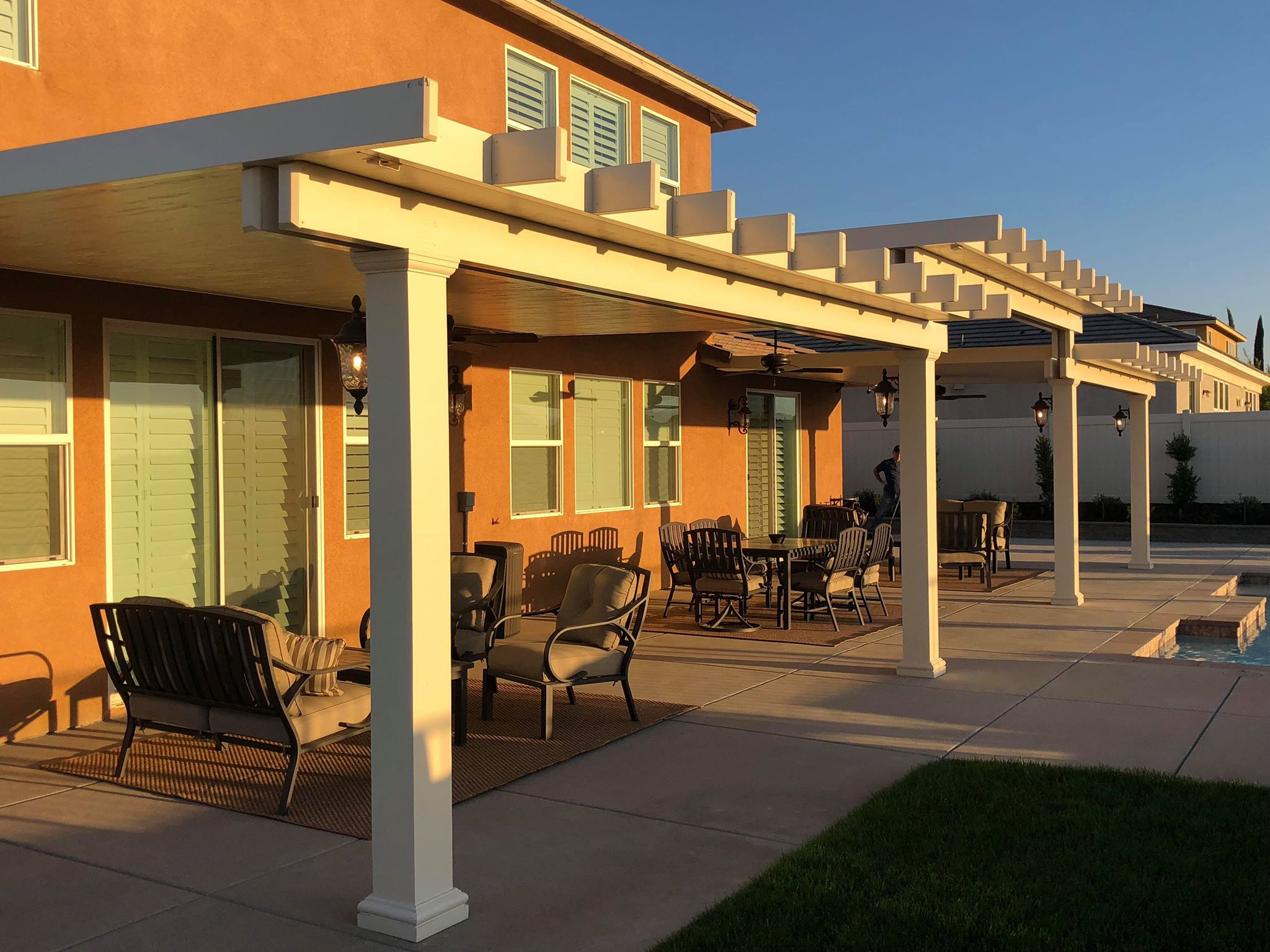 Aluminum Patio Covers Chino Hills Alumawood throughout dimensions 2048 X 1536