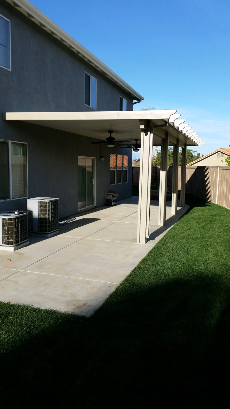 Aluminum Patio Covers Lake Eslinore Superior Patios pertaining to sizing 750 X 1334