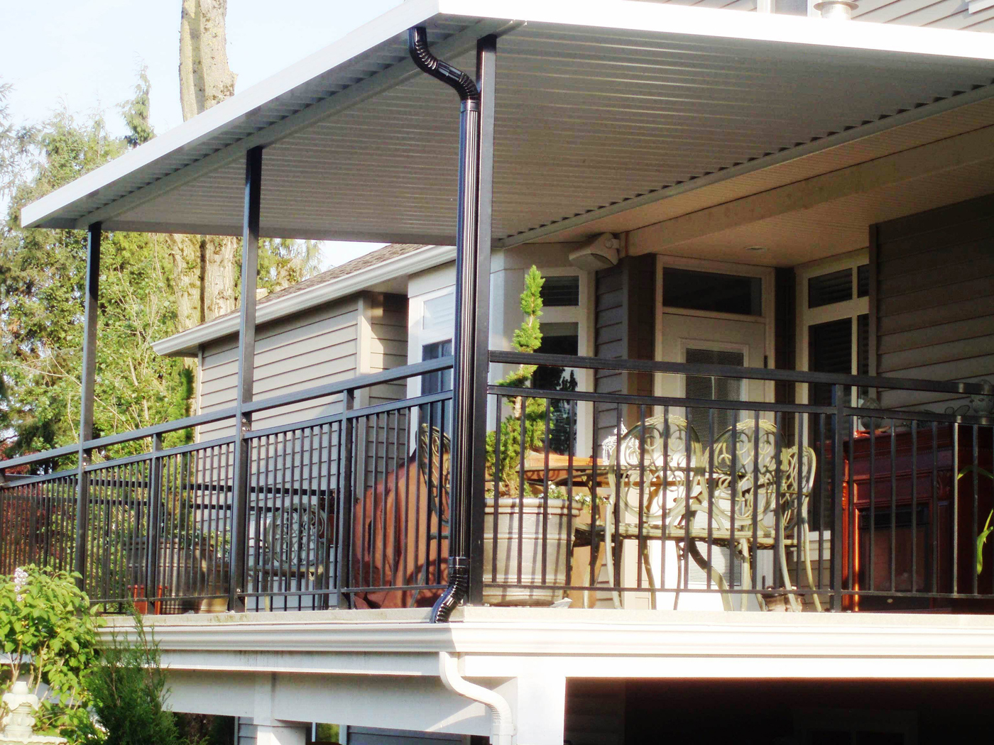 Aluminum Patio Covers Patio Covers Surrey Lower Mainland with regard to sizing 1400 X 1050