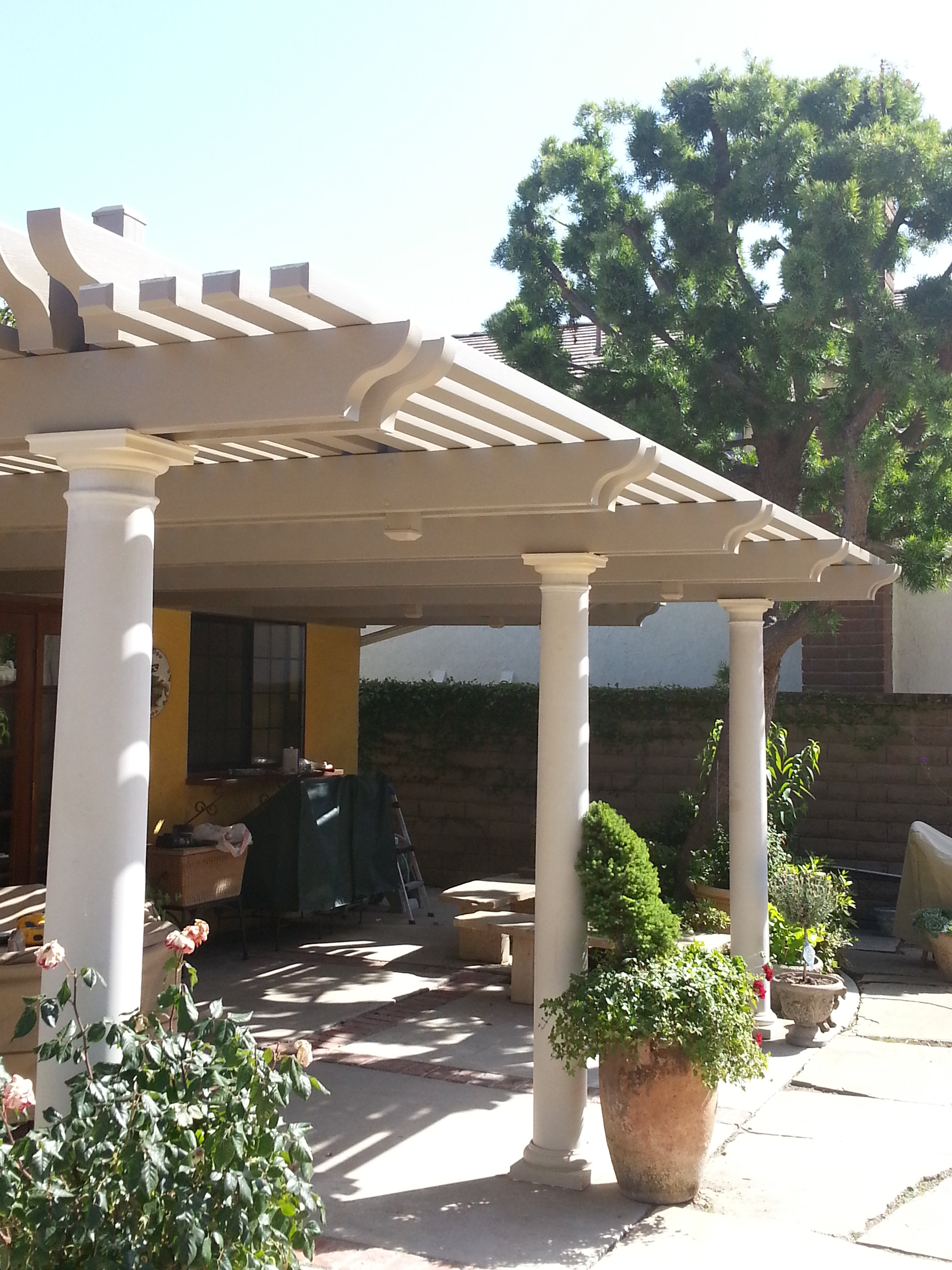 Aluminum Patio Covers Weststyles Construction with regard to proportions 2448 X 3264