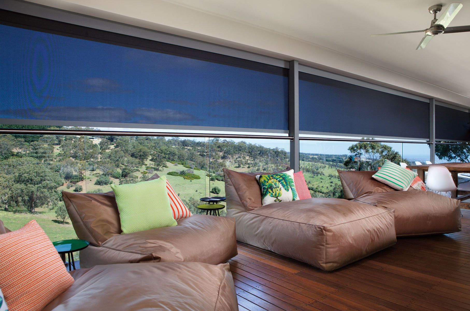 Ambient Outdoor Blinds Stratco Deck Hanging Patio regarding sizing 1814 X 1200