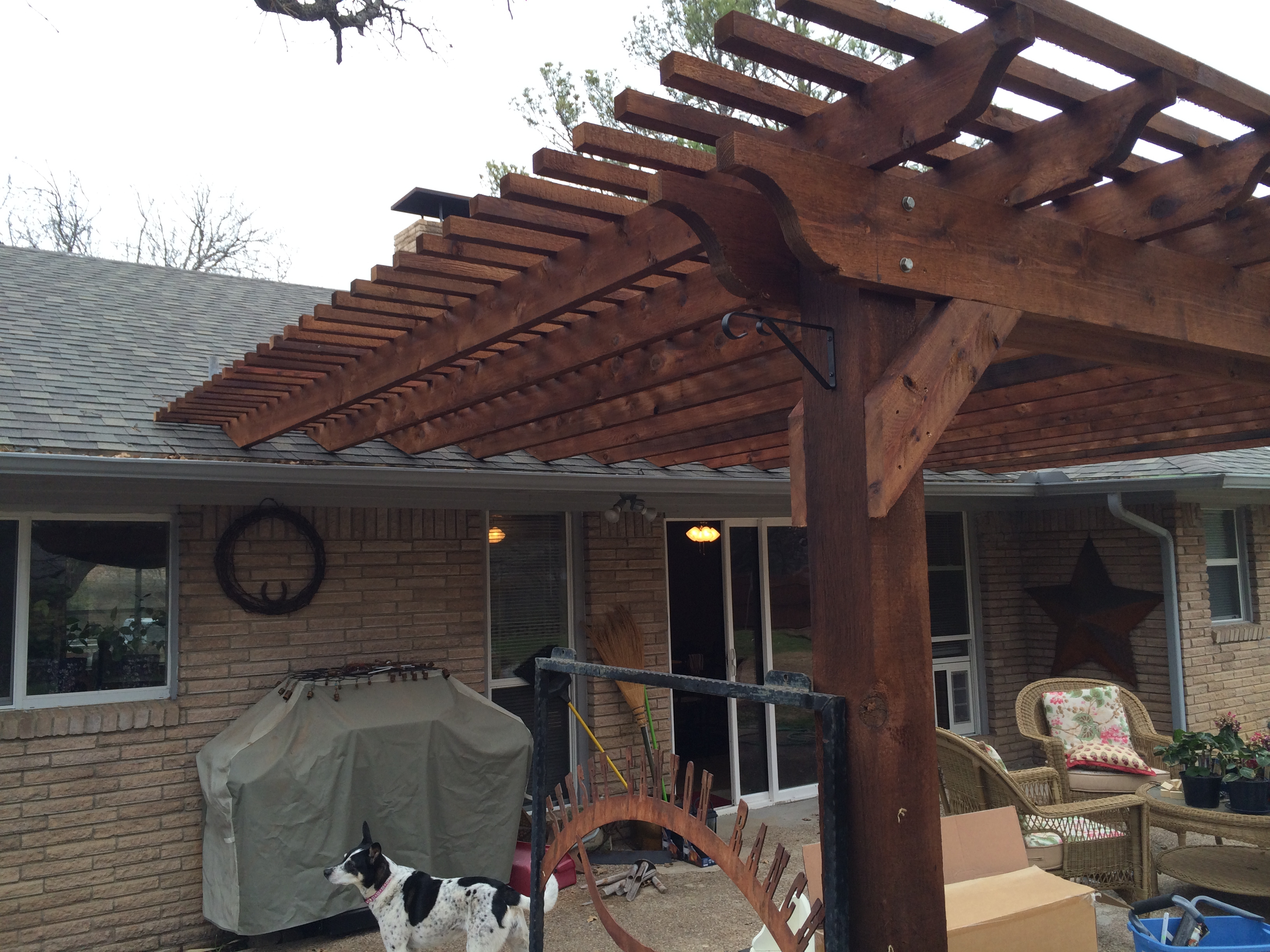 Arbors Pergolas Deck Lifetime Outdoor Patio Cover in sizing 3264 X 2448