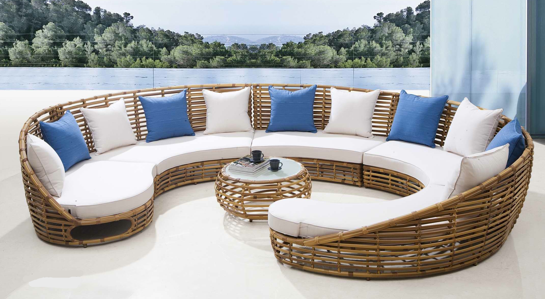 Attractive Luxury Patio Furniture Enhance Beauty Of Your pertaining to sizing 2140 X 1172