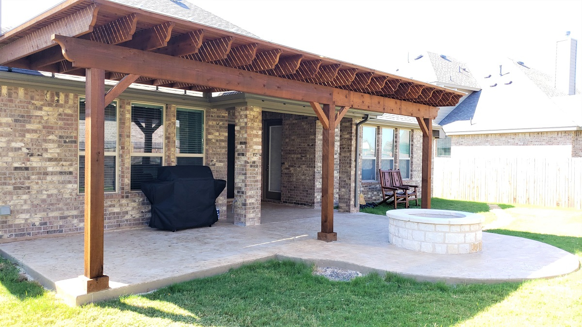 Austin Decks Pergolas Covered Patios Porches More throughout measurements 1200 X 675