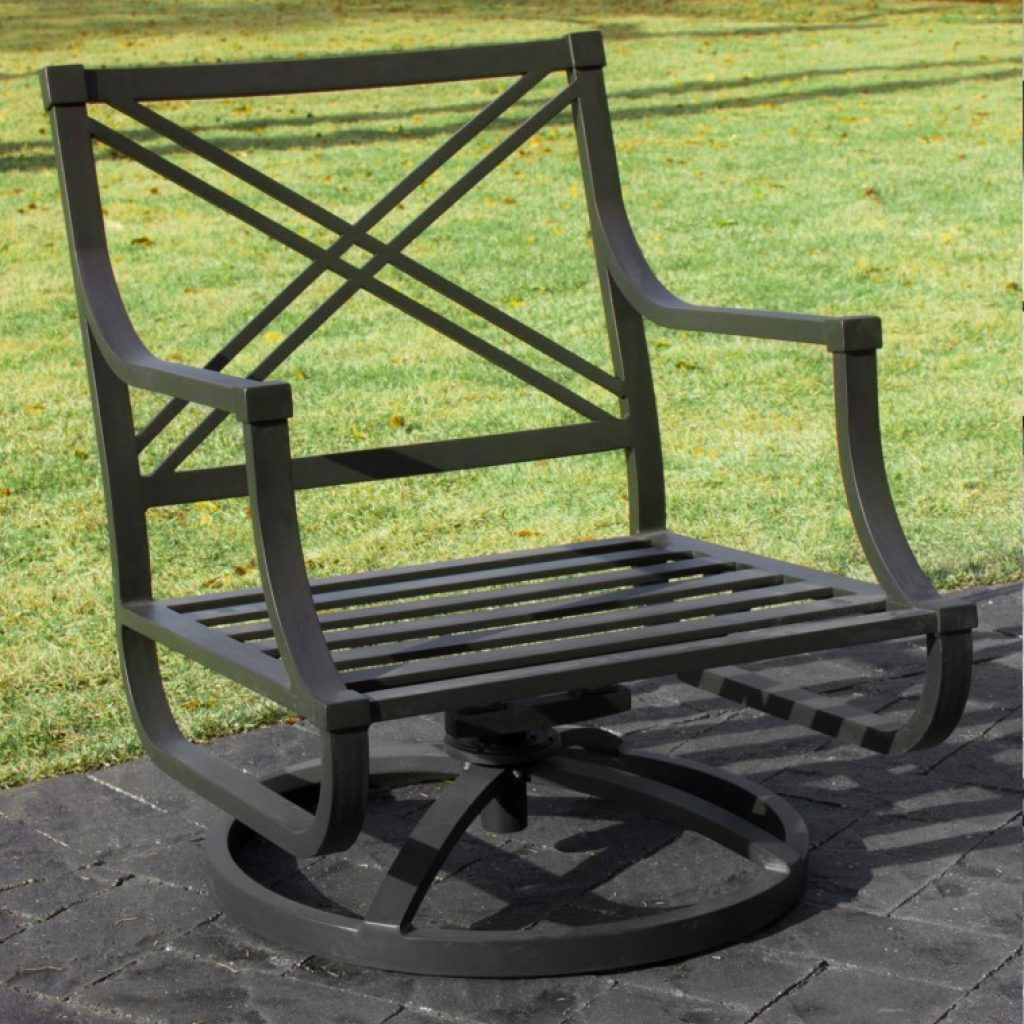 Awesome Black Metal Outdoor Patio Chair With Decorative X inside measurements 1024 X 1024
