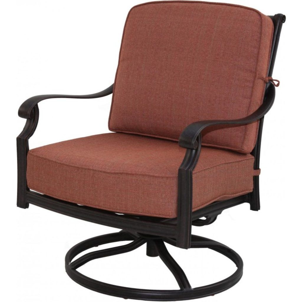 Awesome Black Polished Cast Iron Swivel Patio Chair Combined intended for size 1024 X 1024