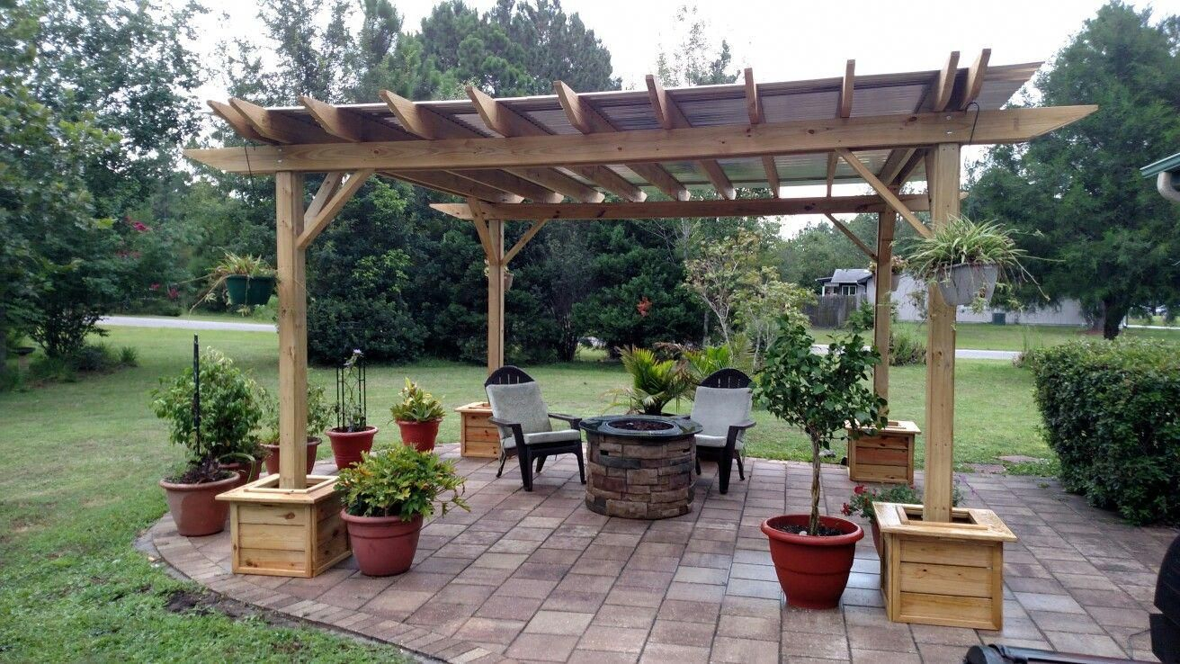 Backyard Pergola For Under 65000 14x14 Pergola Lumber And with dimensions 1312 X 738