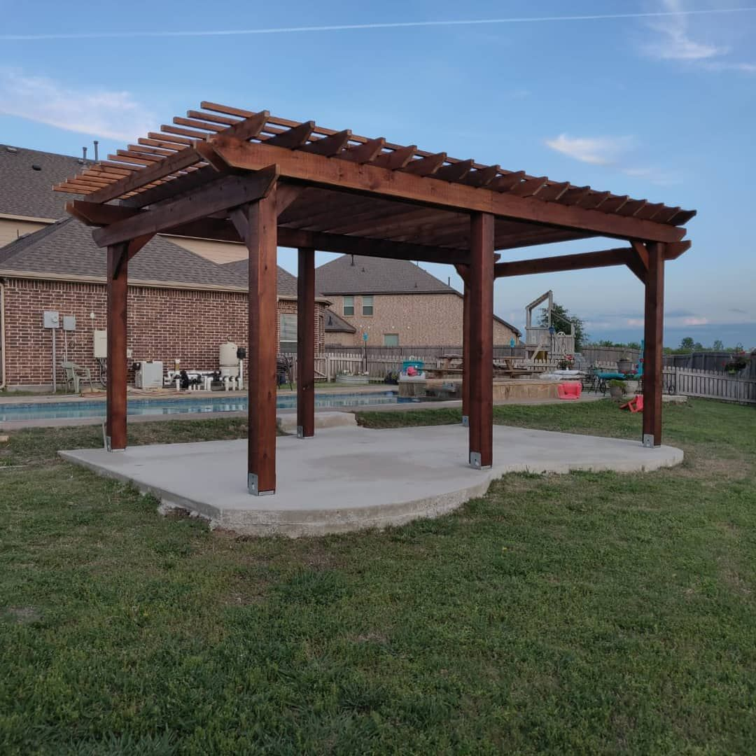 Beautiful Pergola In The City Of Forney Tx Preciosa for sizing 1080 X 1080