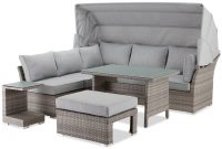 Bermuda 6 Piece Modular Sectional Package With Sunshade regarding dimensions 1500 X 1012