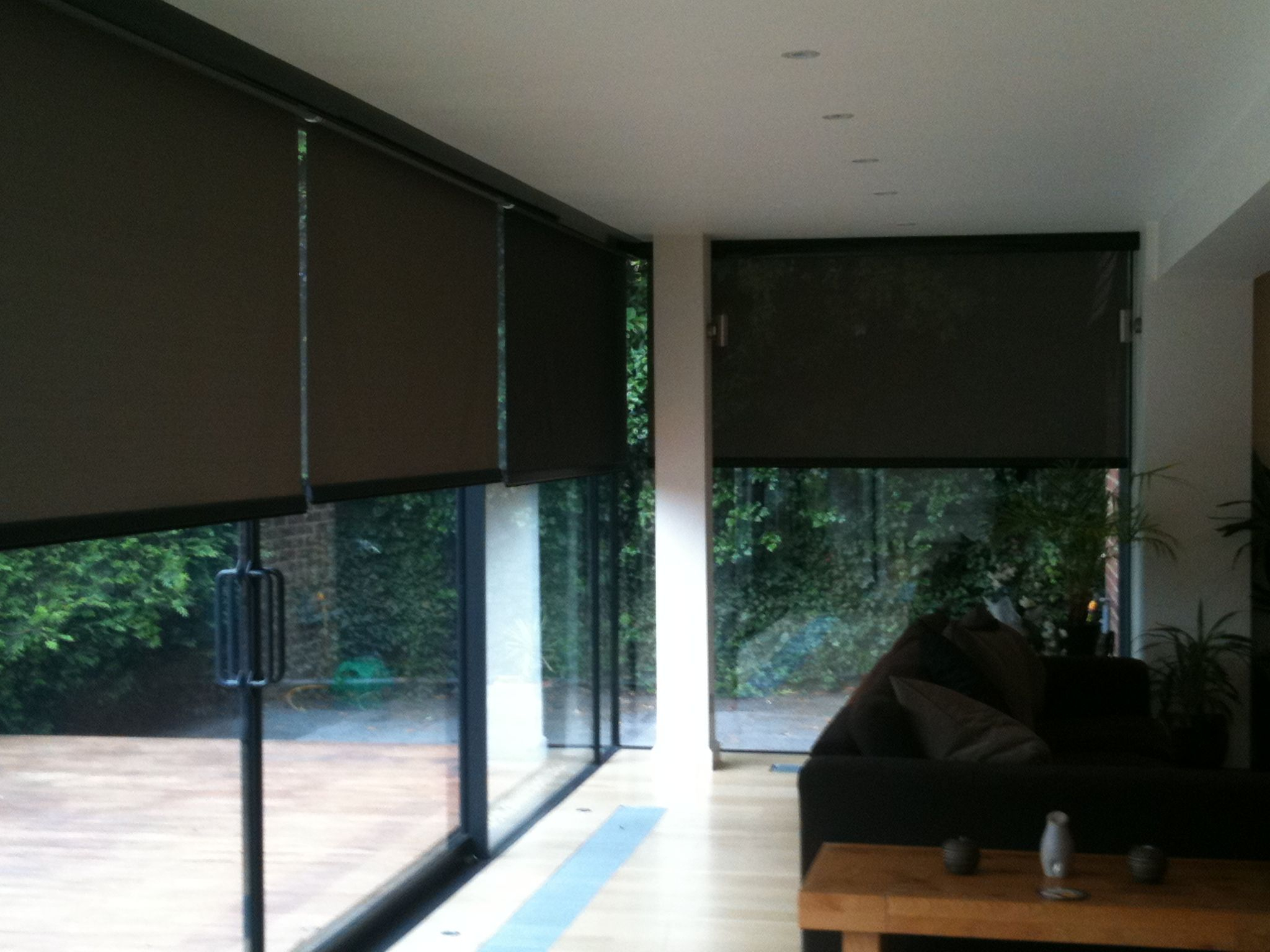 Bi Fold Door Electric Blinds Premier Blinds Awnings intended for sizing 2048 X 1536