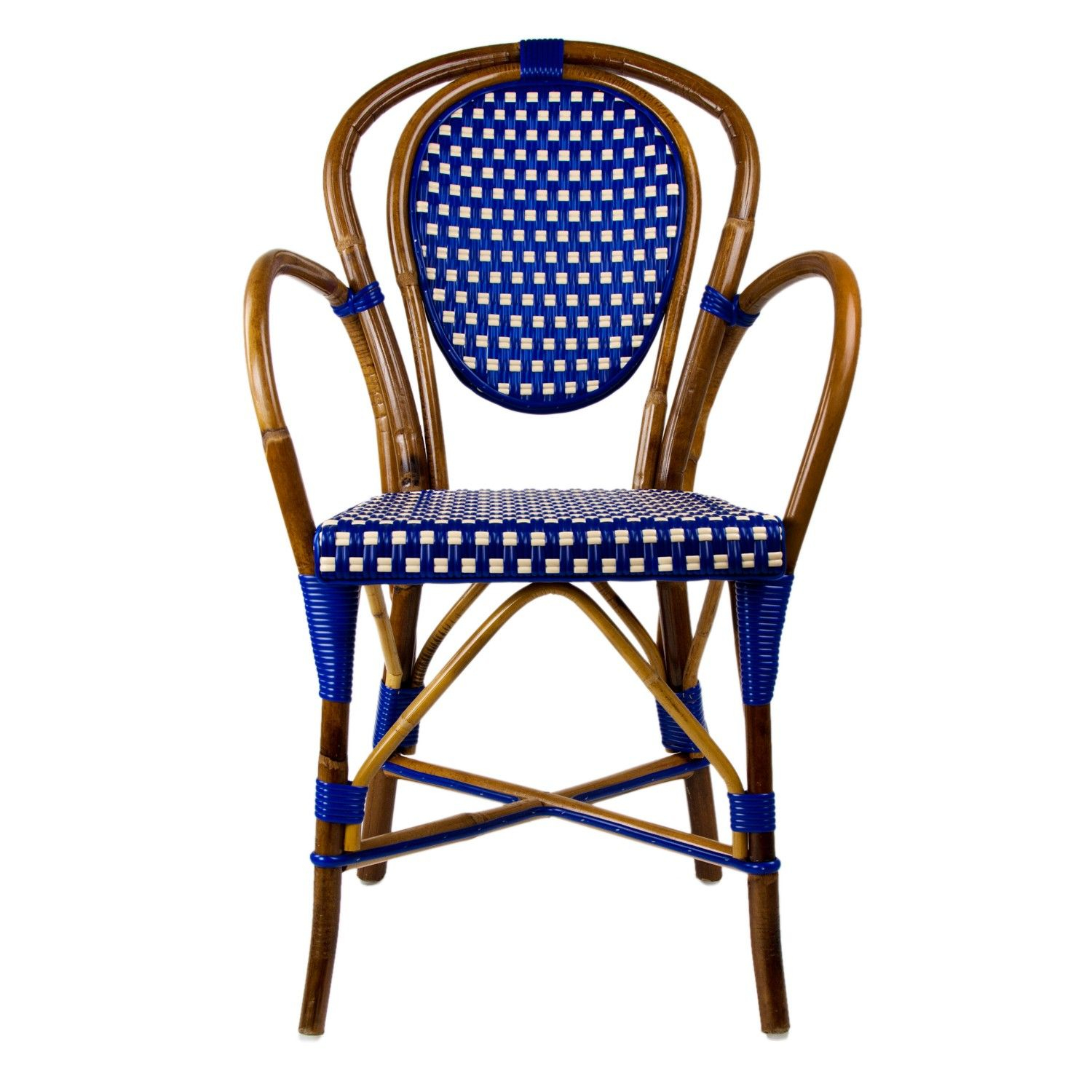 Blue Cream Mediterranean Bistro Armchair B In 2019 with regard to sizing 1500 X 1500