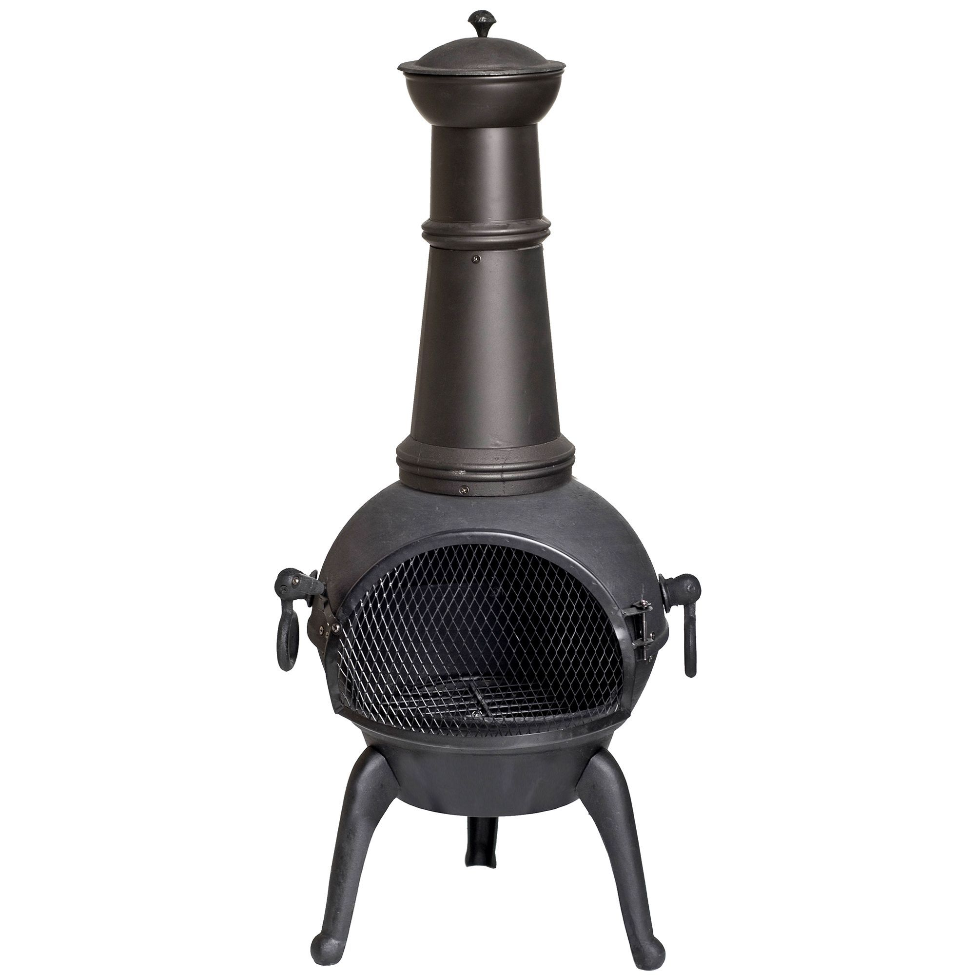 Bq Cuba Cast Iron Stainless Steel Chimenea Departments with size 2000 X 2000