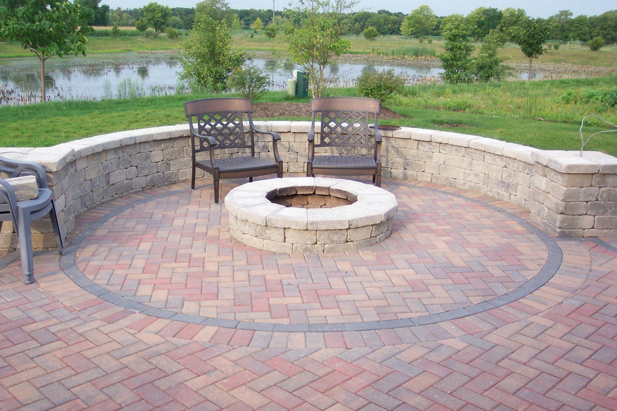 Brick Patio Ideas And Brick Patio Ideas Fire Pit And Brick within dimensions 2160 X 1440