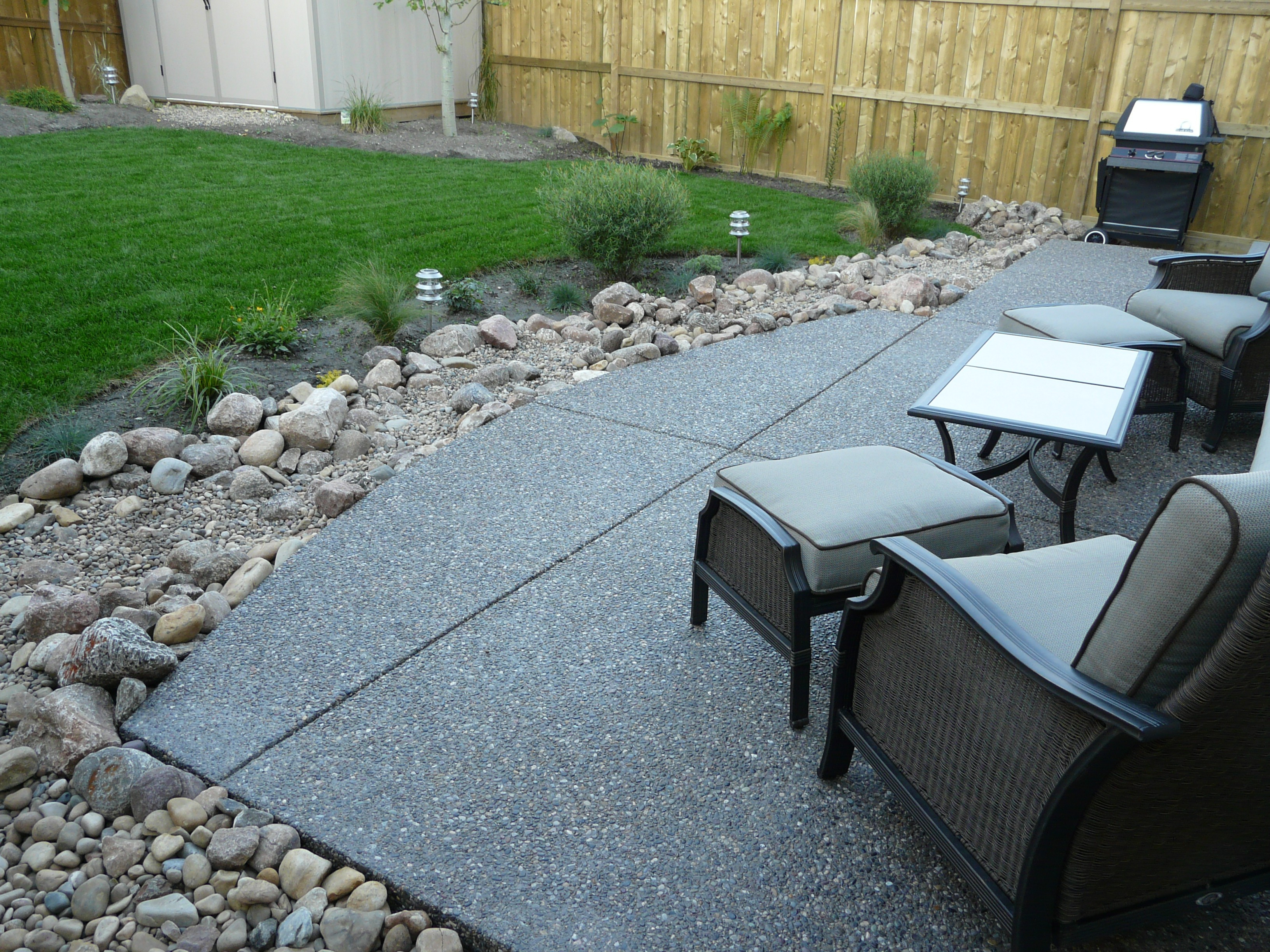 Calgary Concrete Contractor Patio Examples Concrete pertaining to proportions 3264 X 2448