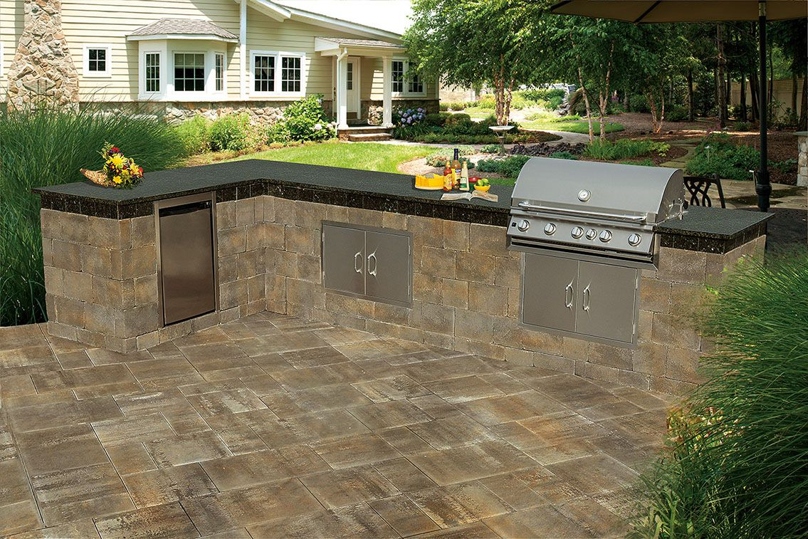 Cambridge Pavers Stamped Concrete Backyard Ideas Boston intended for proportions 1135 X 757