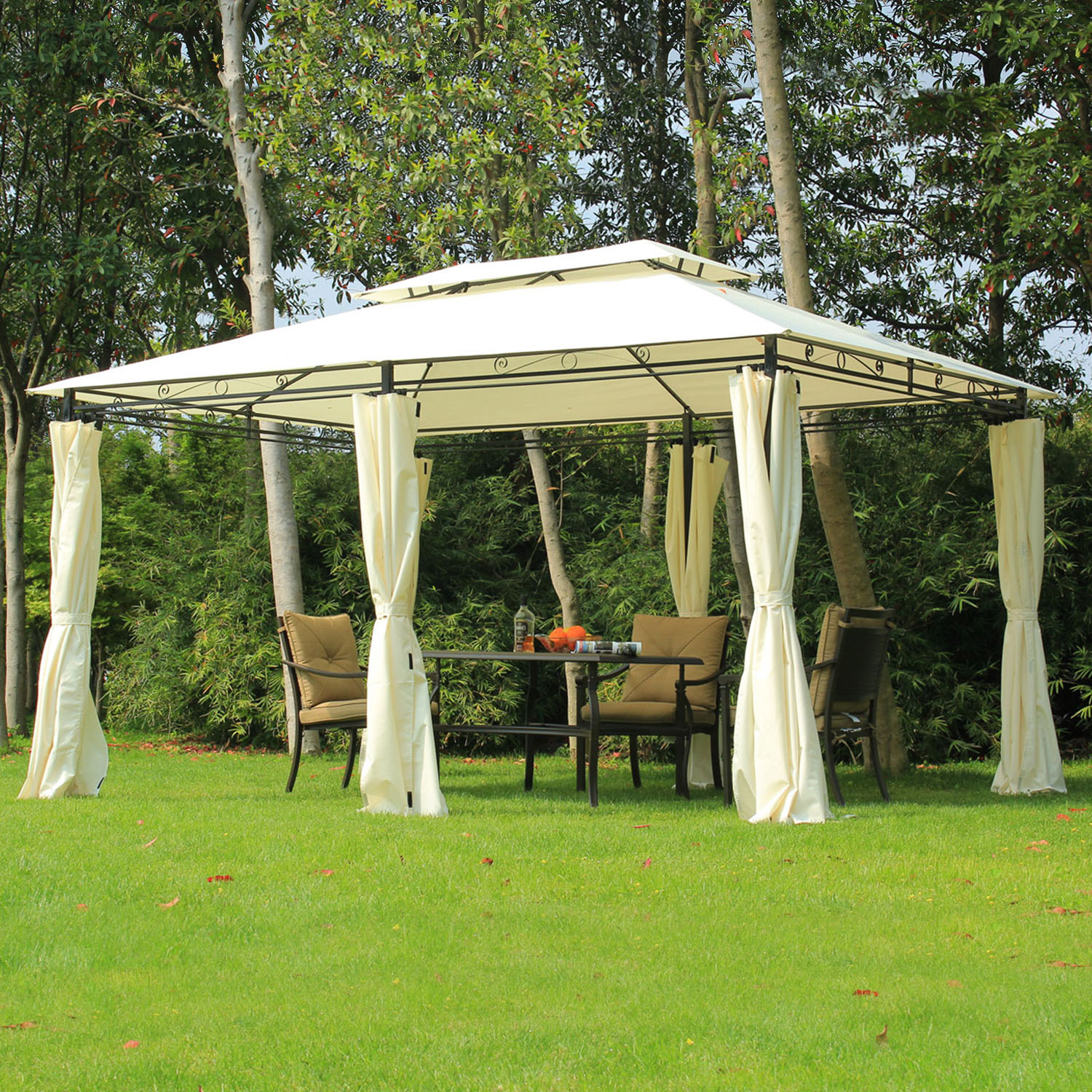 Canopies Gazebos Pergolas Patio Furniture Accessories intended for size 1500 X 1500