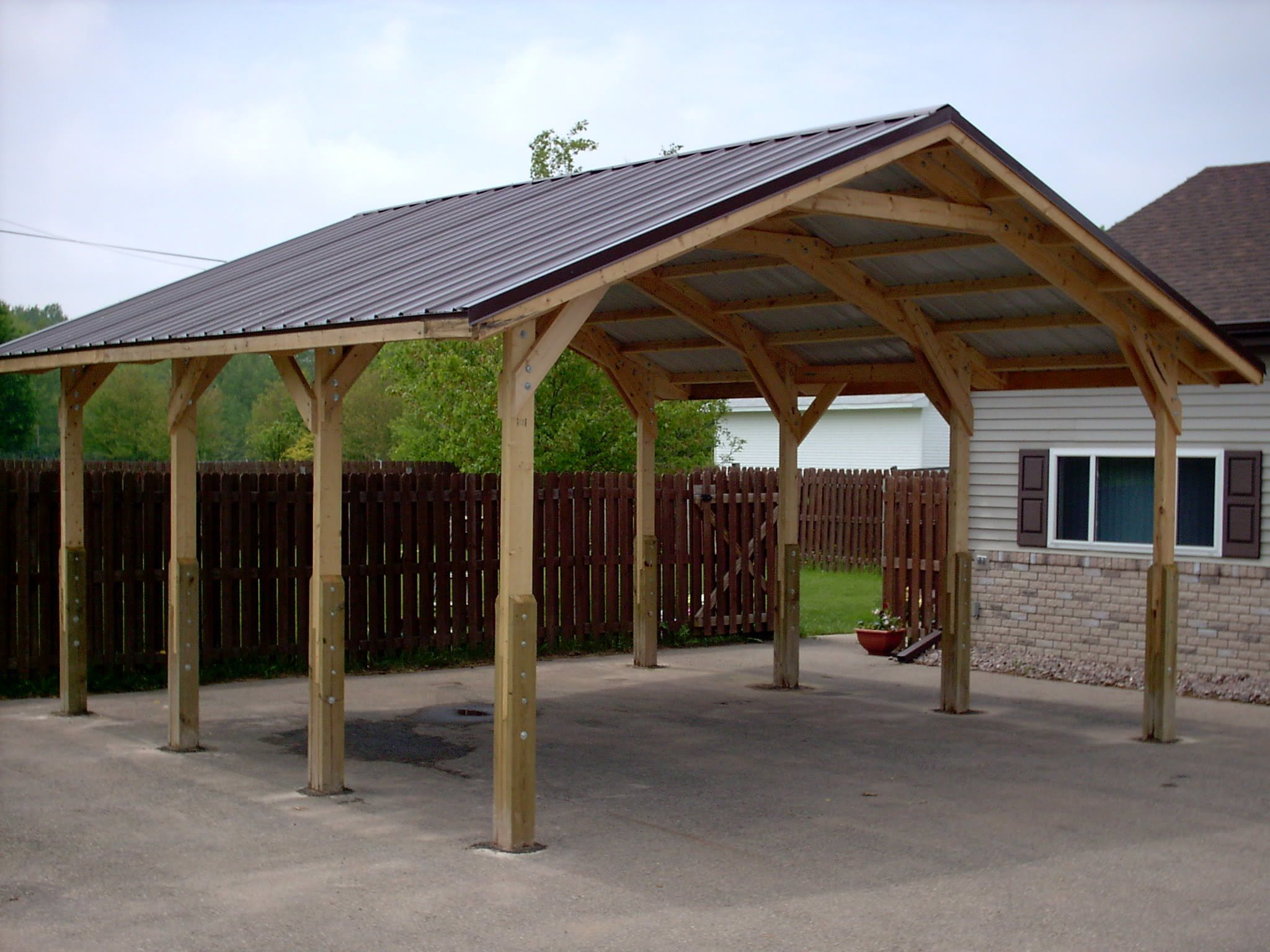 Car Port Shawanocarport Wayneofbowler Sheds Carport pertaining to proportions 2048 X 1536