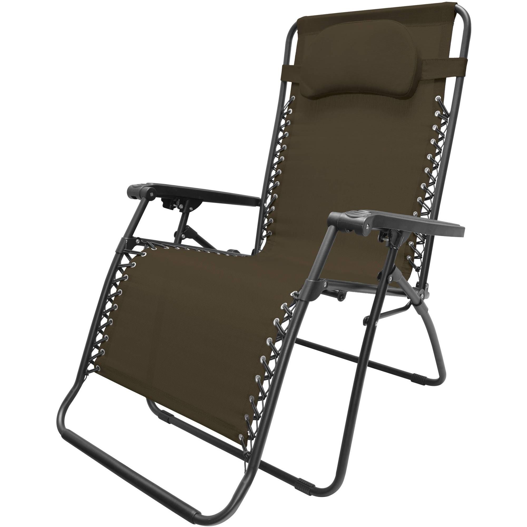 Caravan Sports Oversized Infinity Zero Gravity Chair Brown throughout measurements 2000 X 2000