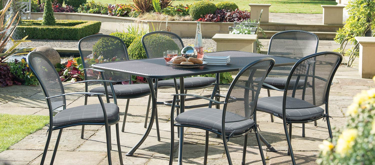 Caredo Collection Luxury Metal Garden Furniture Kettler pertaining to size 1500 X 660