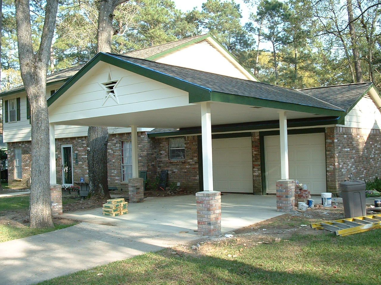 Carport In Front Of Garage Google Garage Ideas regarding measurements 1280 X 960