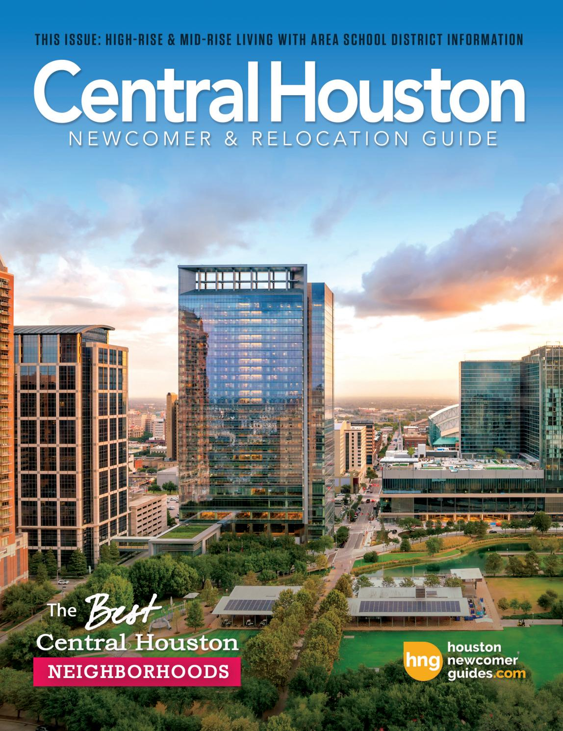 Central Houston Newcomer Relocation Guide 2019 Issue 1 in size 1148 X 1490