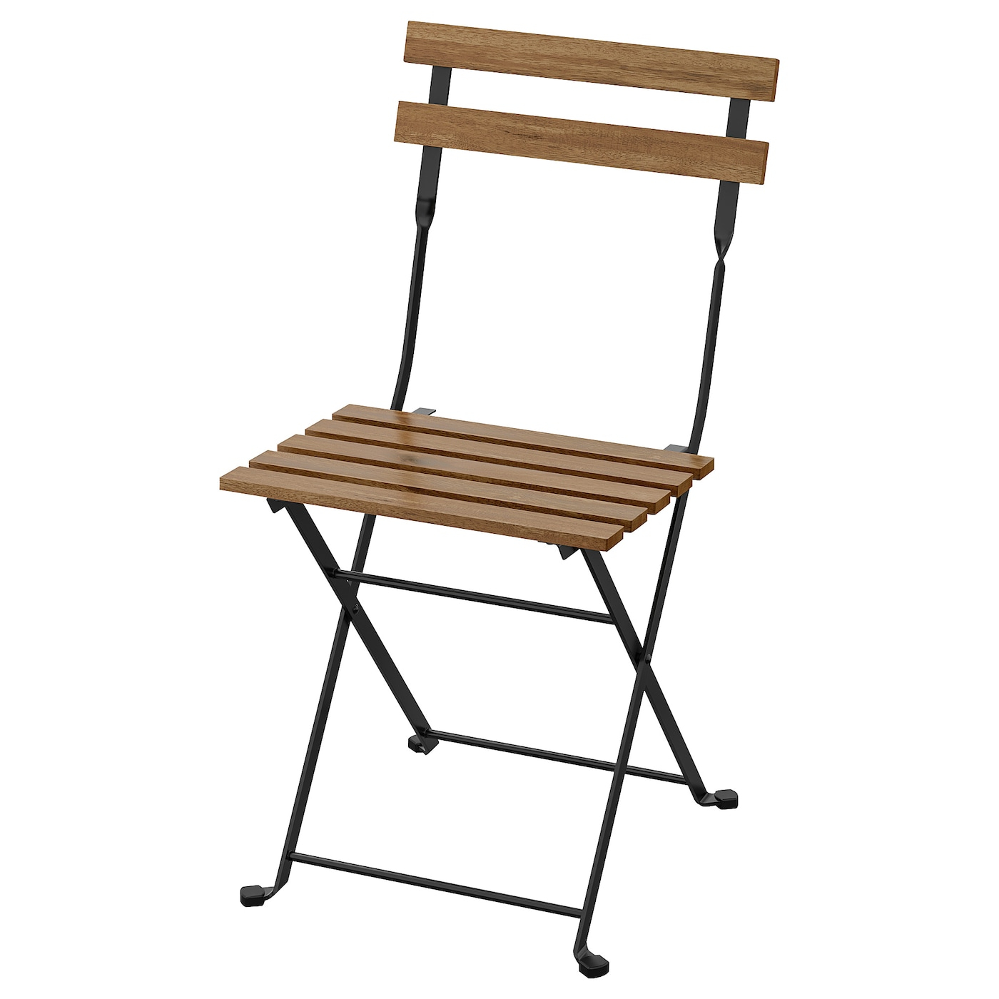 Chair Outdoor Trn Foldable Acacia Black Gray Brown Stained Steel Light Brown Stained throughout proportions 1400 X 1400