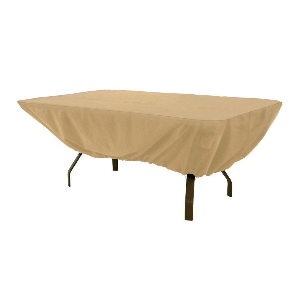 Classic Accessories Terrazzo Rectangular Patio Table Cover in size 1000 X 1000