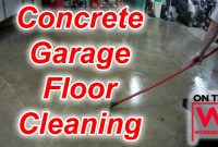 Cleaning Degreasing A Concrete Garage Floor pertaining to sizing 1280 X 720