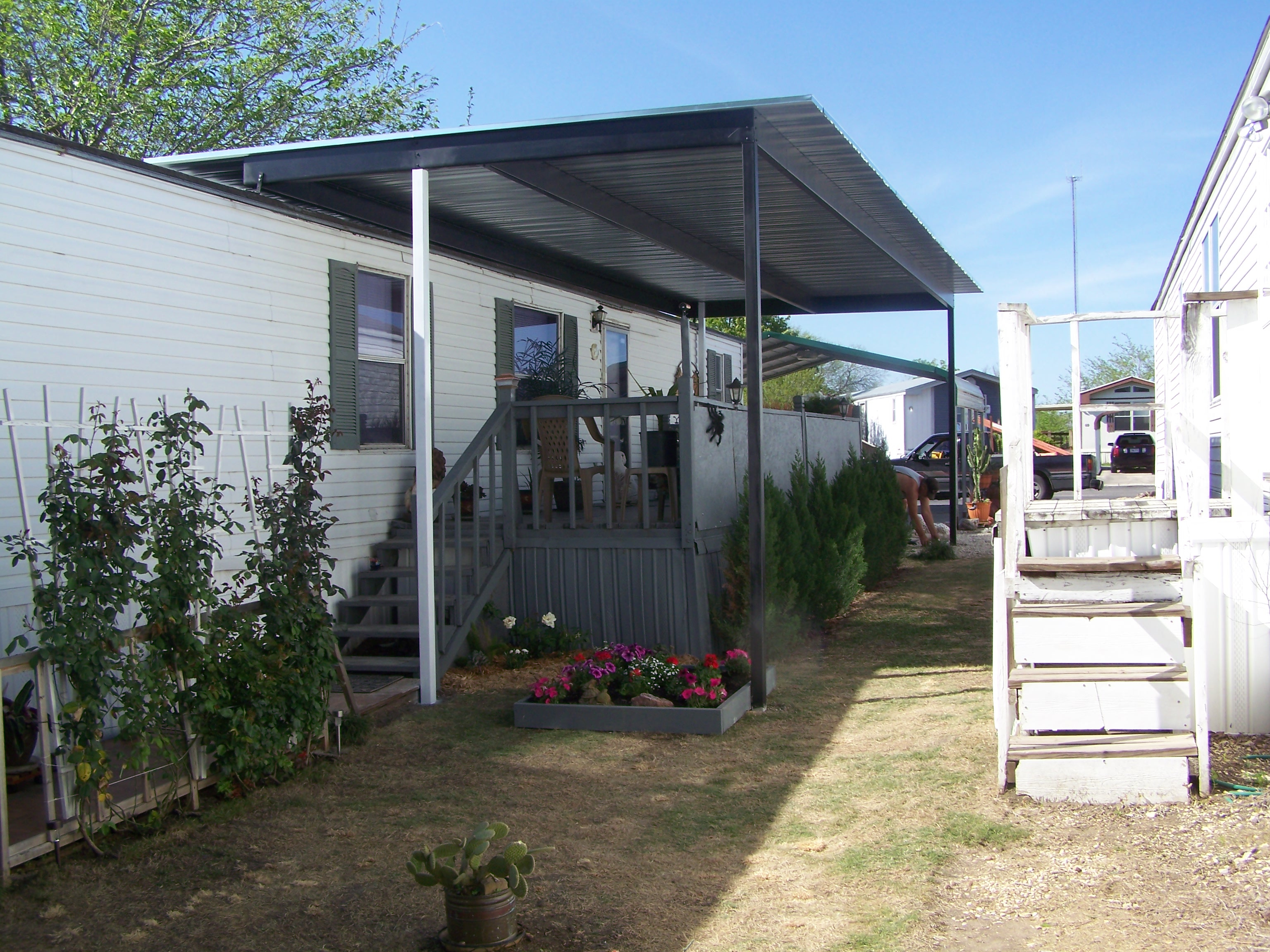 Cly Carport Covers For Your Cosy Mobile Home Patio Carports pertaining to size 3072 X 2304
