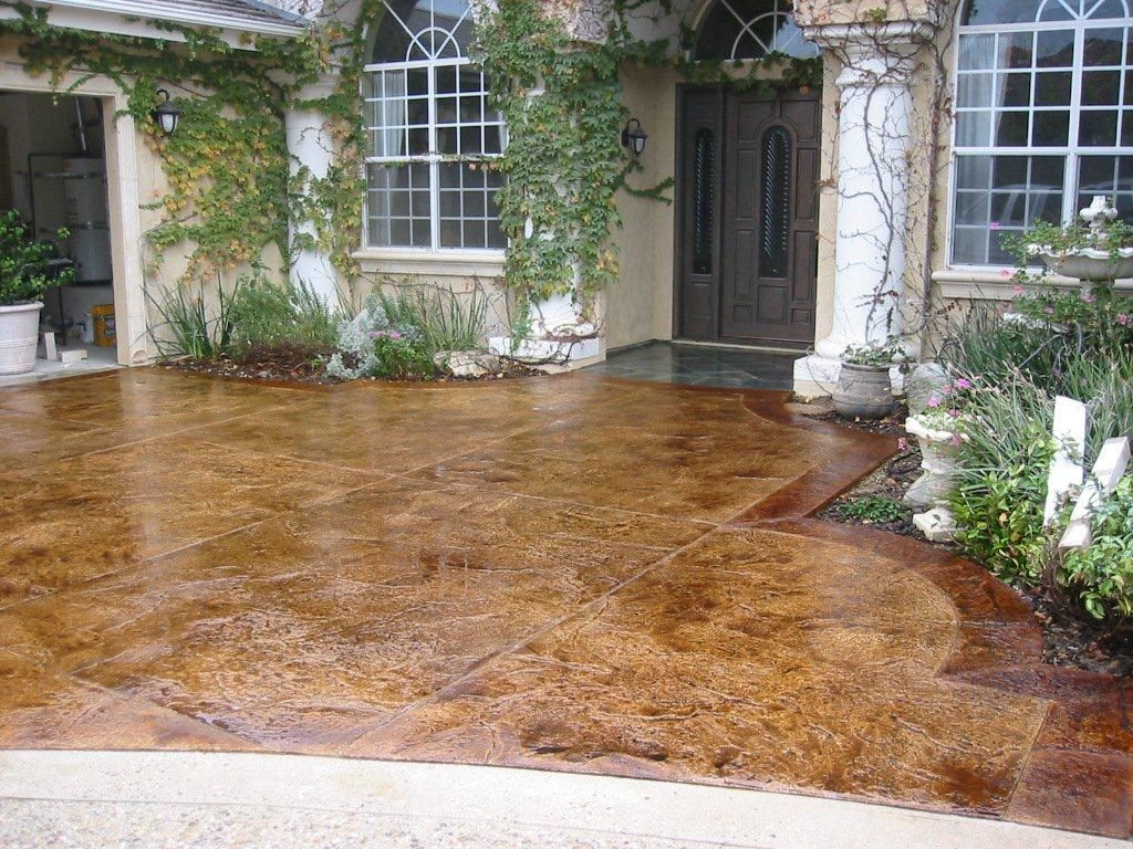 Color Stamped Concrete Google Search Concrete Patio inside size 1024 X 768