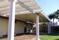 Combination Open Lattice Solid Alumawood Patio Cover in measurements 1280 X 960