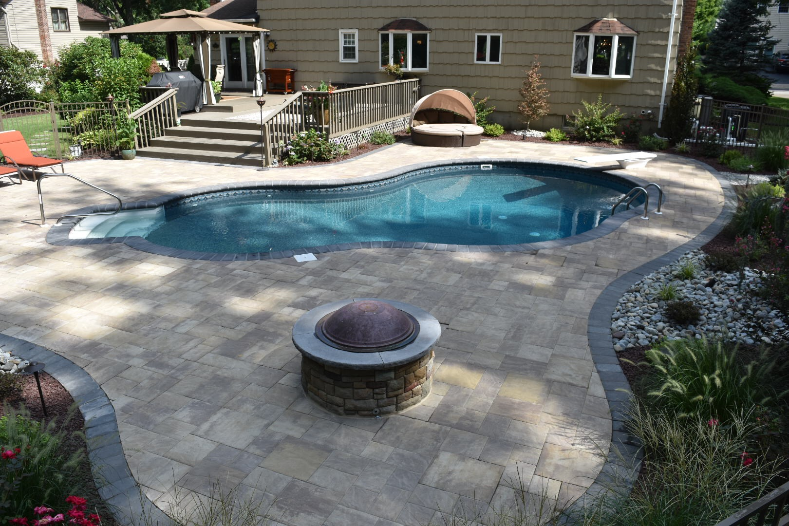 Concrete Contractor Pavers Hardscapes Construction Newark intended for sizing 1620 X 1080