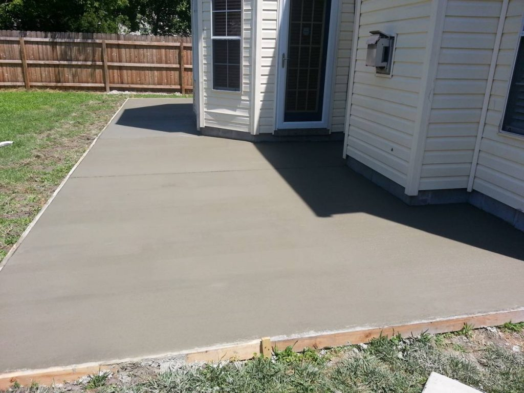 Concrete Contractors Driveway Patio Stamped Concrete intended for proportions 1024 X 768