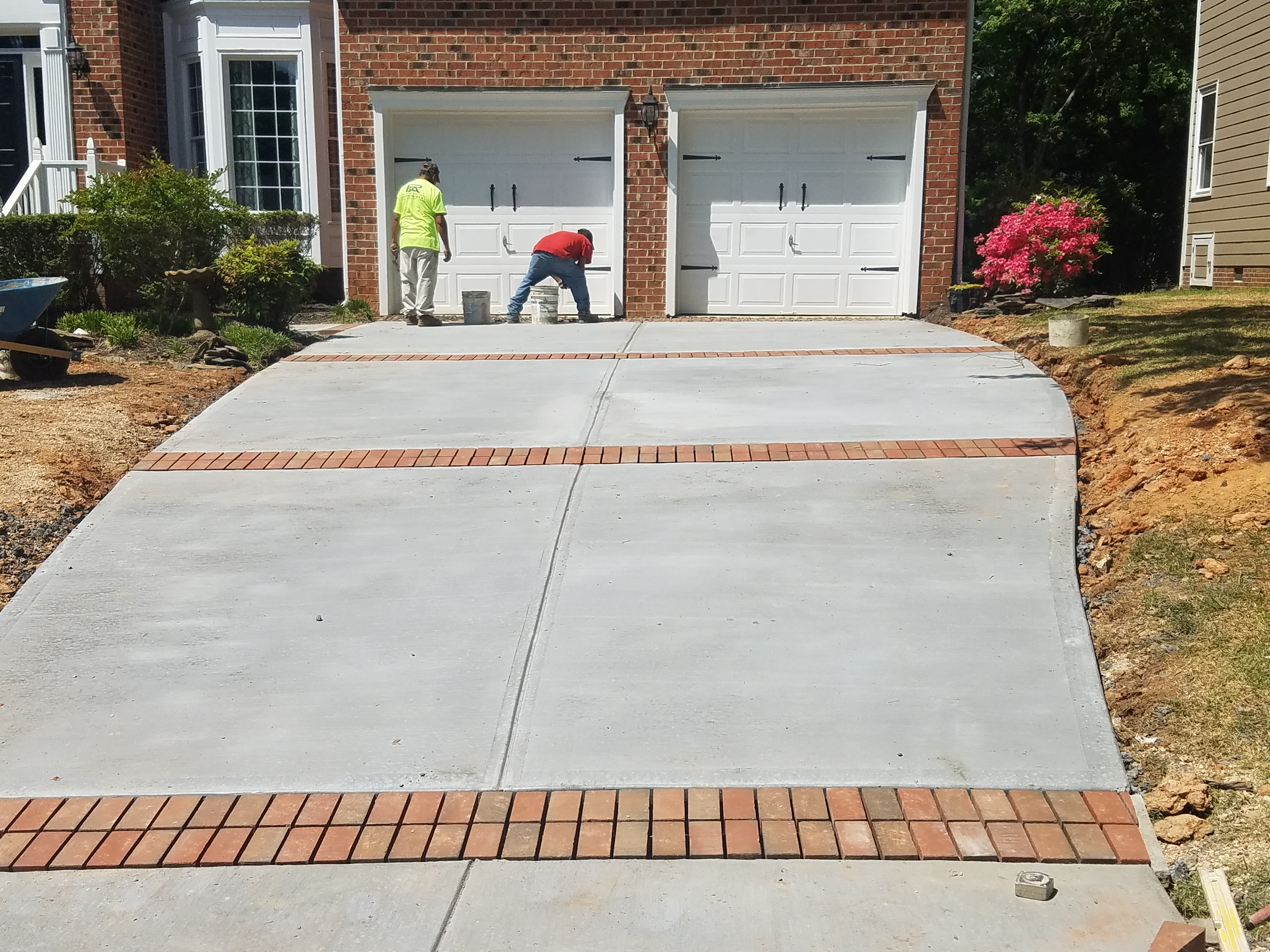 Concrete Contractors Raleigh Nc Driveways Stamped Concrete within size 4032 X 3024