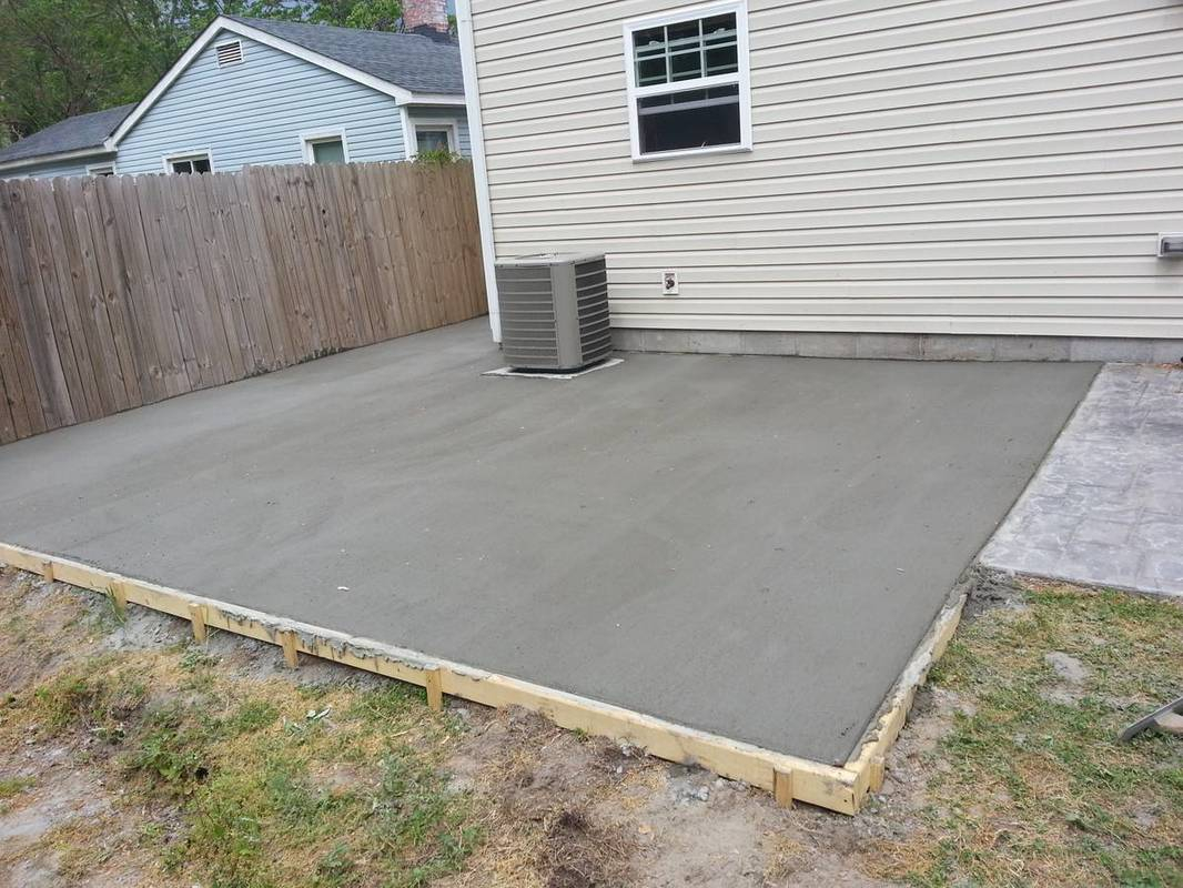 Concrete Driveway Patio Of Virginia Beach Contractors pertaining to sizing 1066 X 800