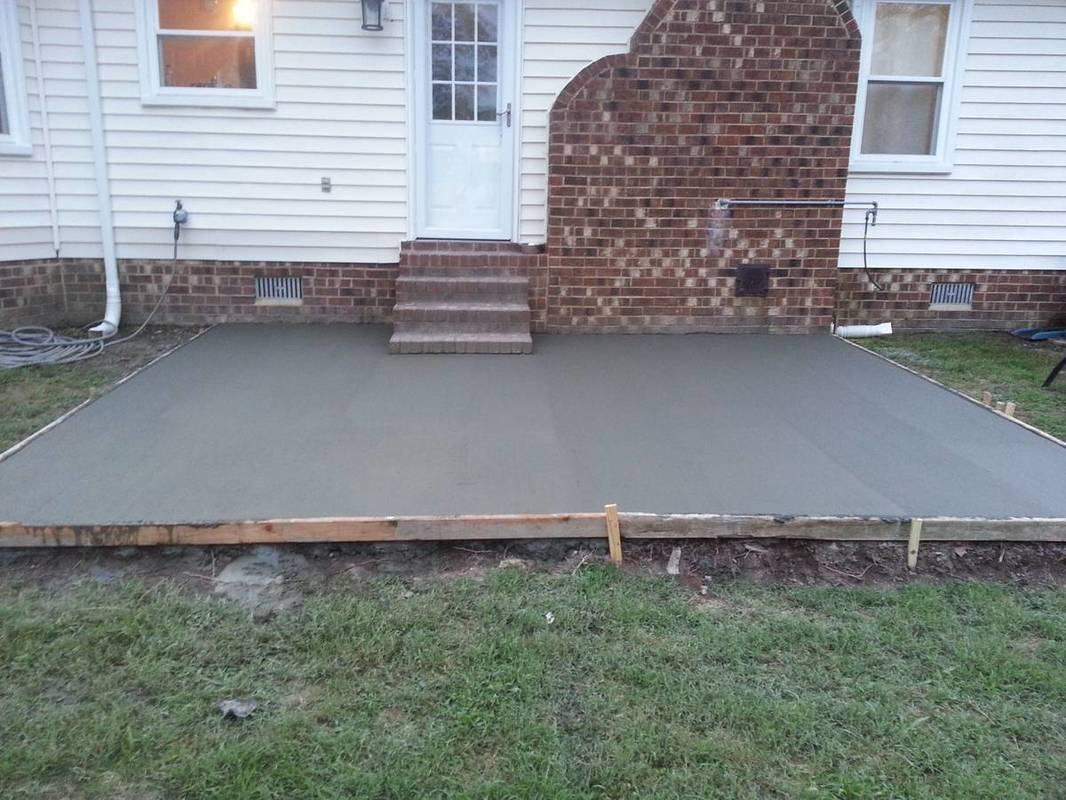 Concrete Driveway Patio Of Virginia Beach Contractors with dimensions 1066 X 800