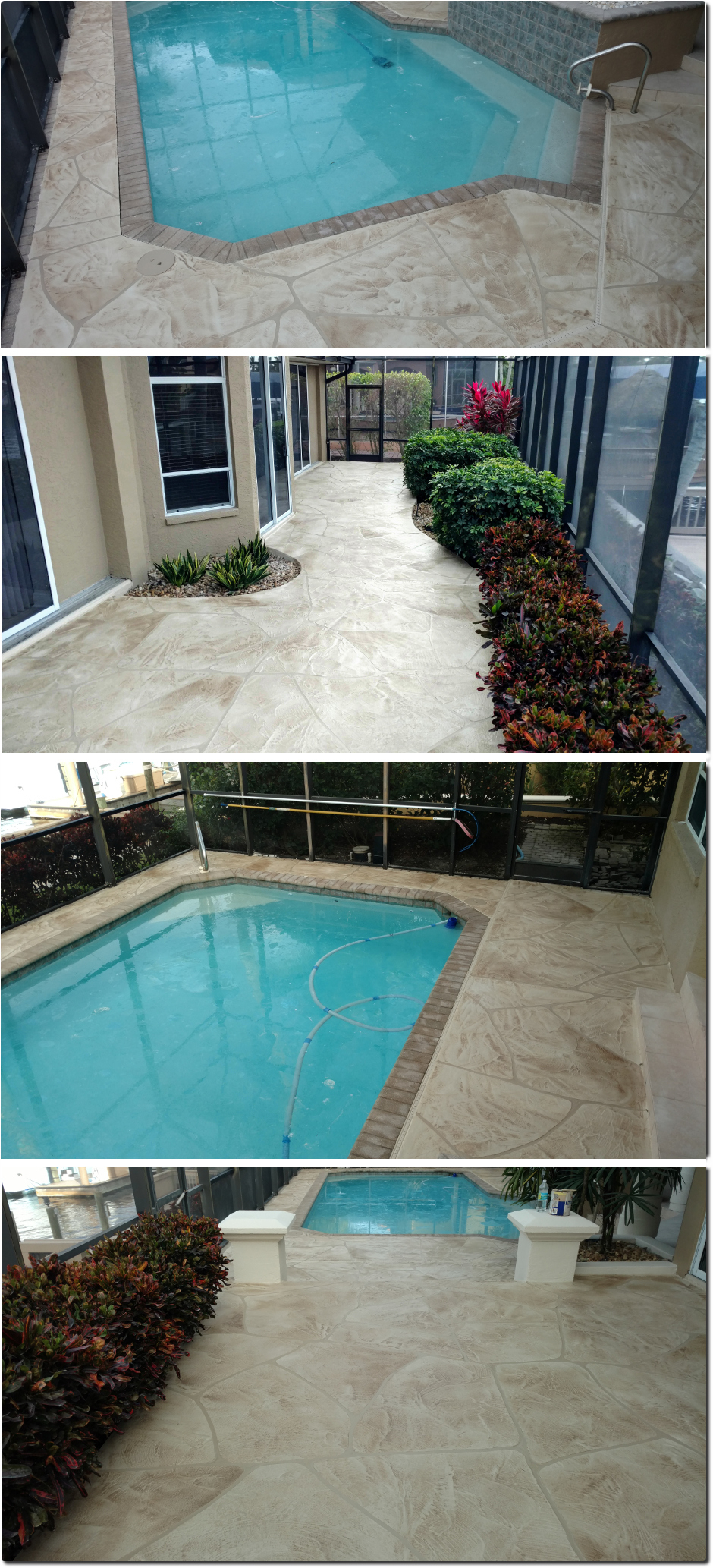 Concrete Landscape Curbing Cape Coral Fl Pool Deck with size 940 X 2066