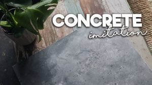 Concrete Look With Chalk Paint Betong Look Med Chalk Paint inside sizing 1280 X 720