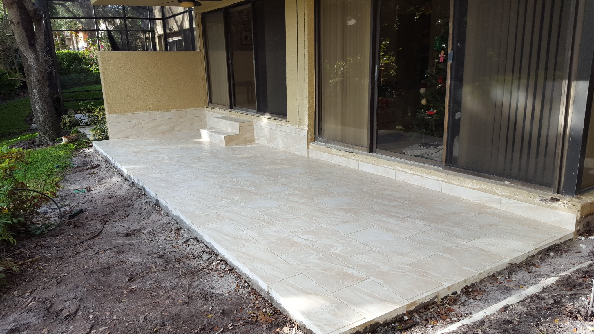 Concrete Patio And Tiles For Louis B In Boca Raton regarding proportions 2048 X 1152