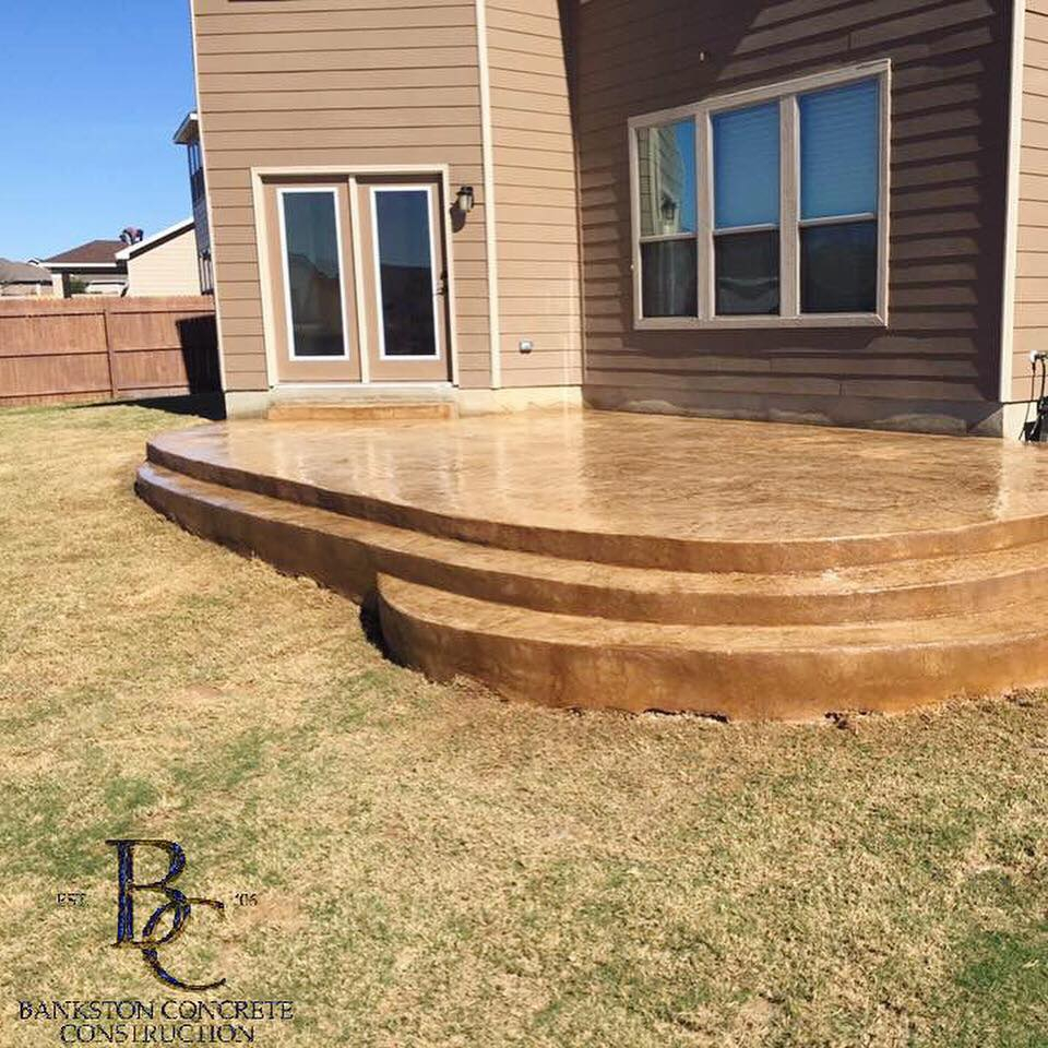 Concrete Patio Experts Bankston Concrete Construction San with regard to size 960 X 960