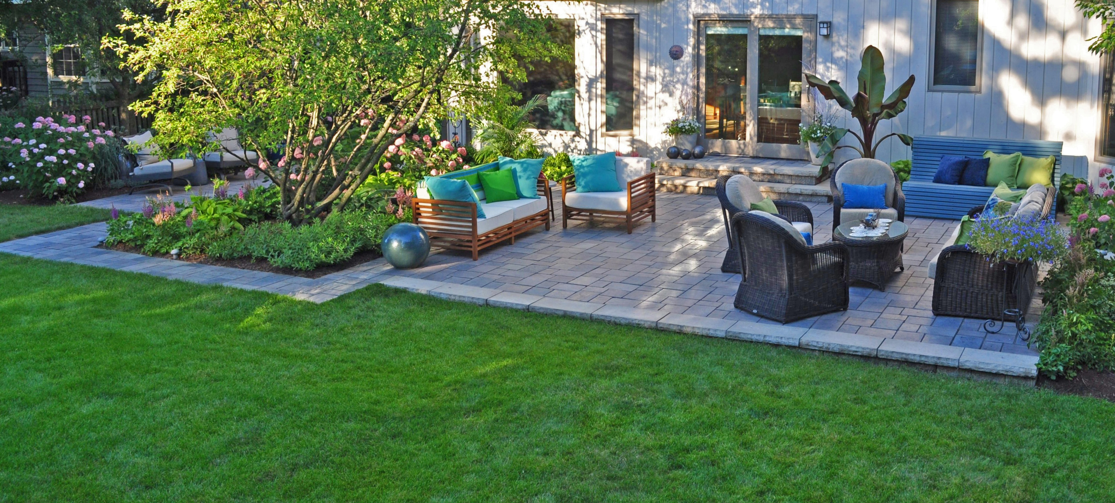 Concrete Pavers And Natural Stone For Your Patio In in proportions 3775 X 1703