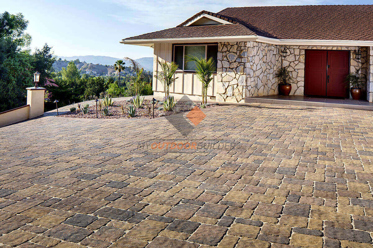 Concrete Pavers Contractor Driveway Backyard Stone in size 1200 X 800