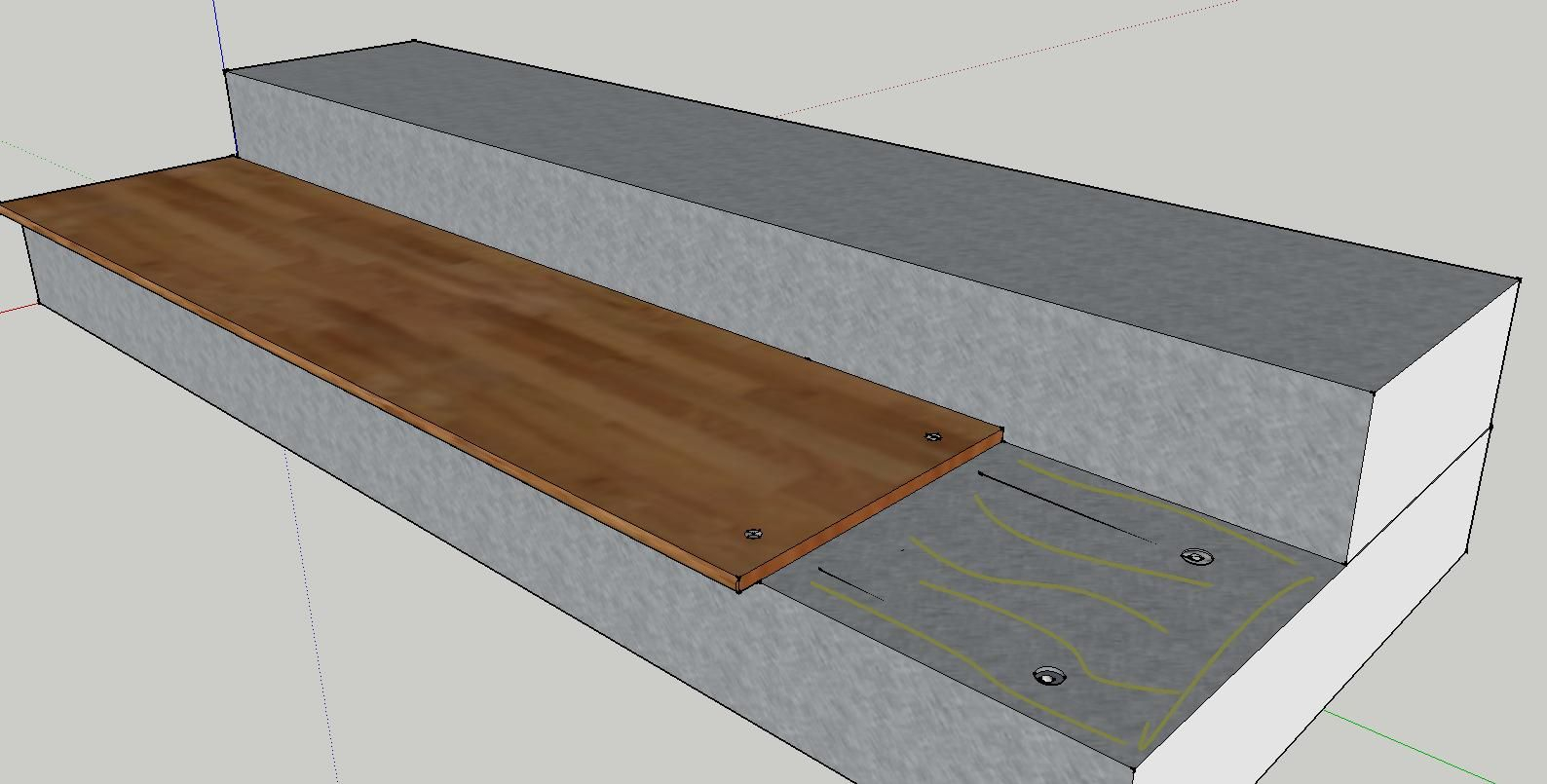 Cover Concrete Steps With Wood Deck Patio Porch throughout dimensions 1588 X 805